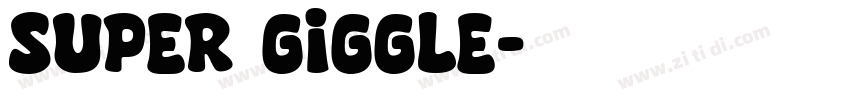 Super Giggle字体转换